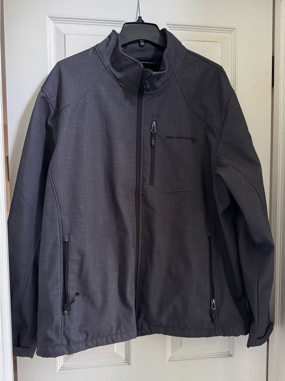 Free Country Men's Dark Charcoal Lightweight Jacket